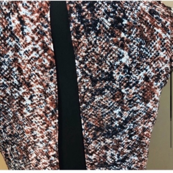 Mossimo sleeveless layered look reptile snake print top blouse Sz XS - Picture 3 of 9